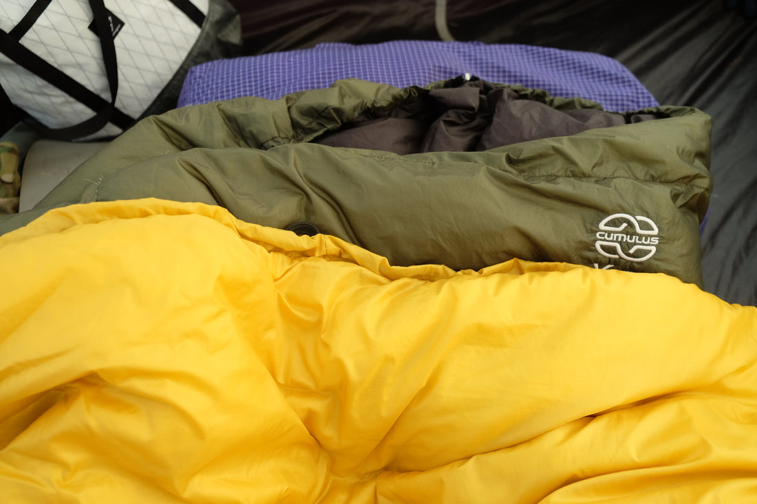 ダウン＋化繊のコンビネーション